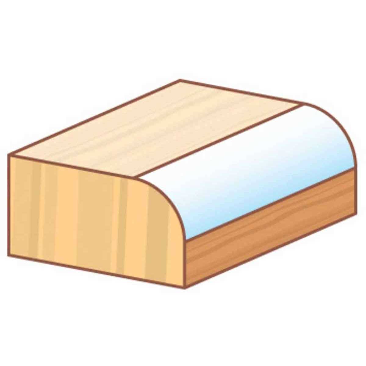 Dremel 615 Corner Rounding Router Bit - Image 3