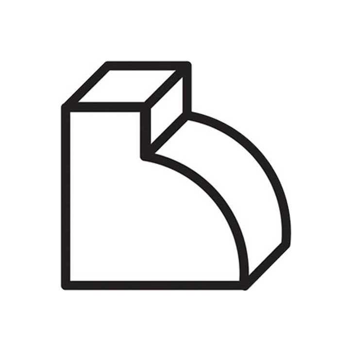 Dremel 615 Corner Rounding Router Bit - Image 5