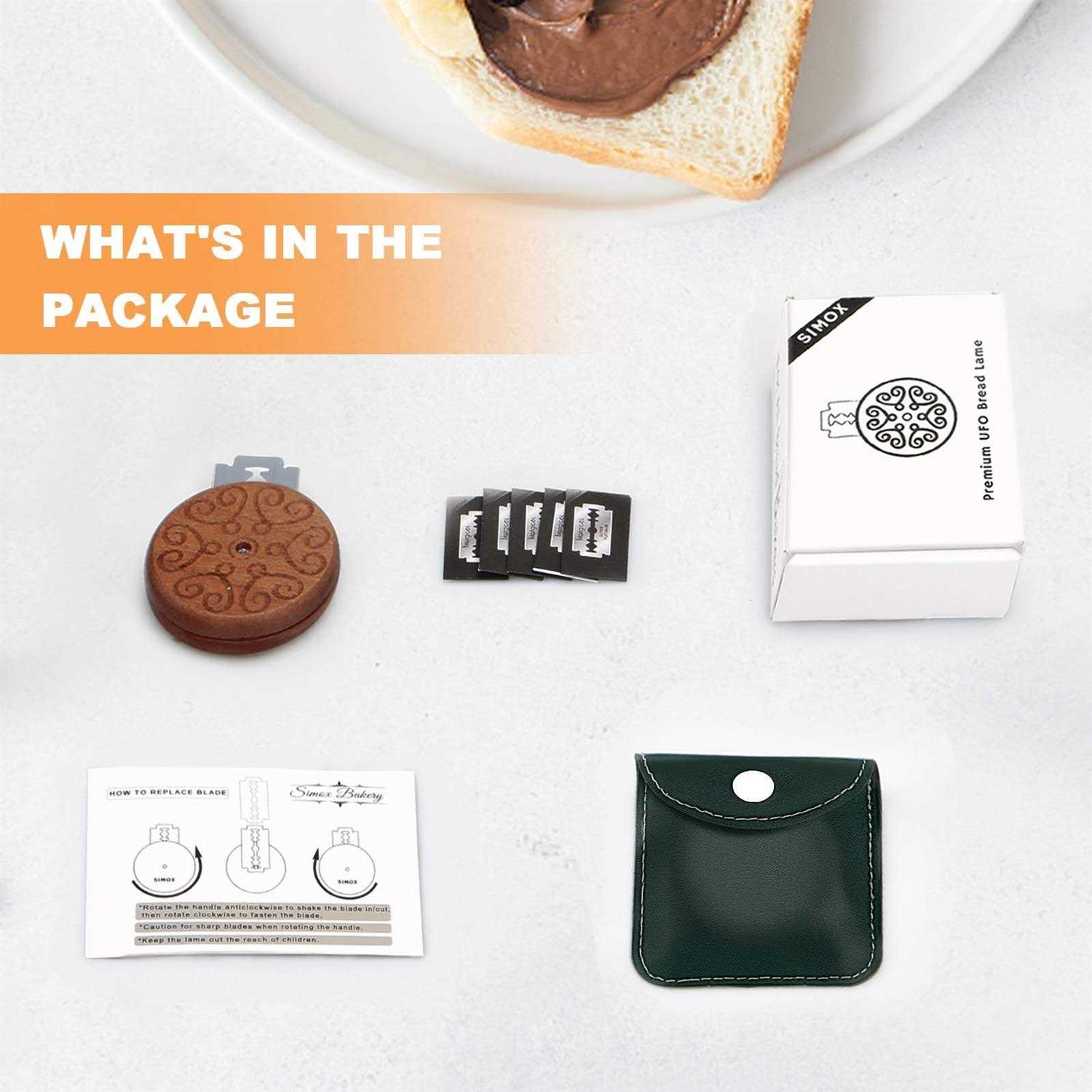 SIMOX UFO Bread Lame for Scoring Dough Bread Scoring Knife for Homemade Bread - Image 5