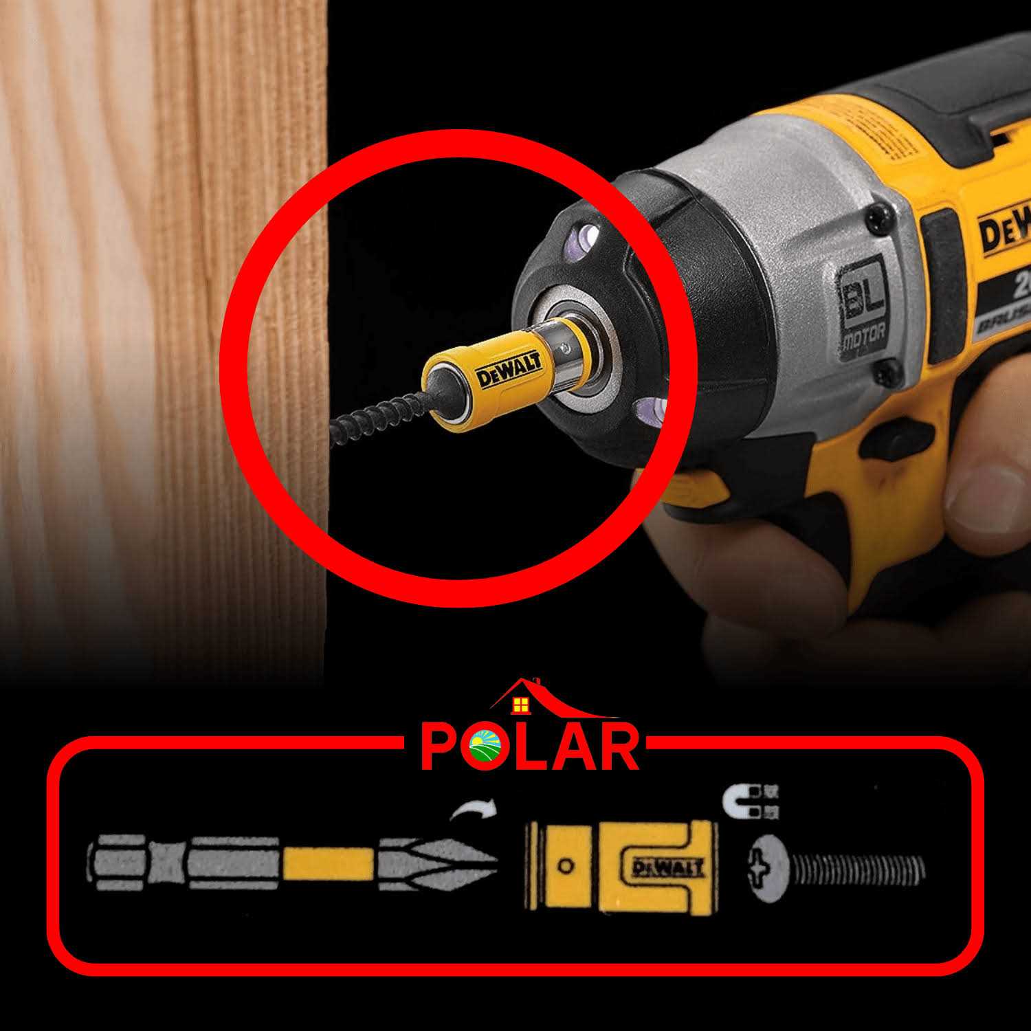 DeWalt Max Fit Phillips #2 X 2 in. L Power Bit and Sleeve Set S2 Tool Steel 12 pc - Image 3