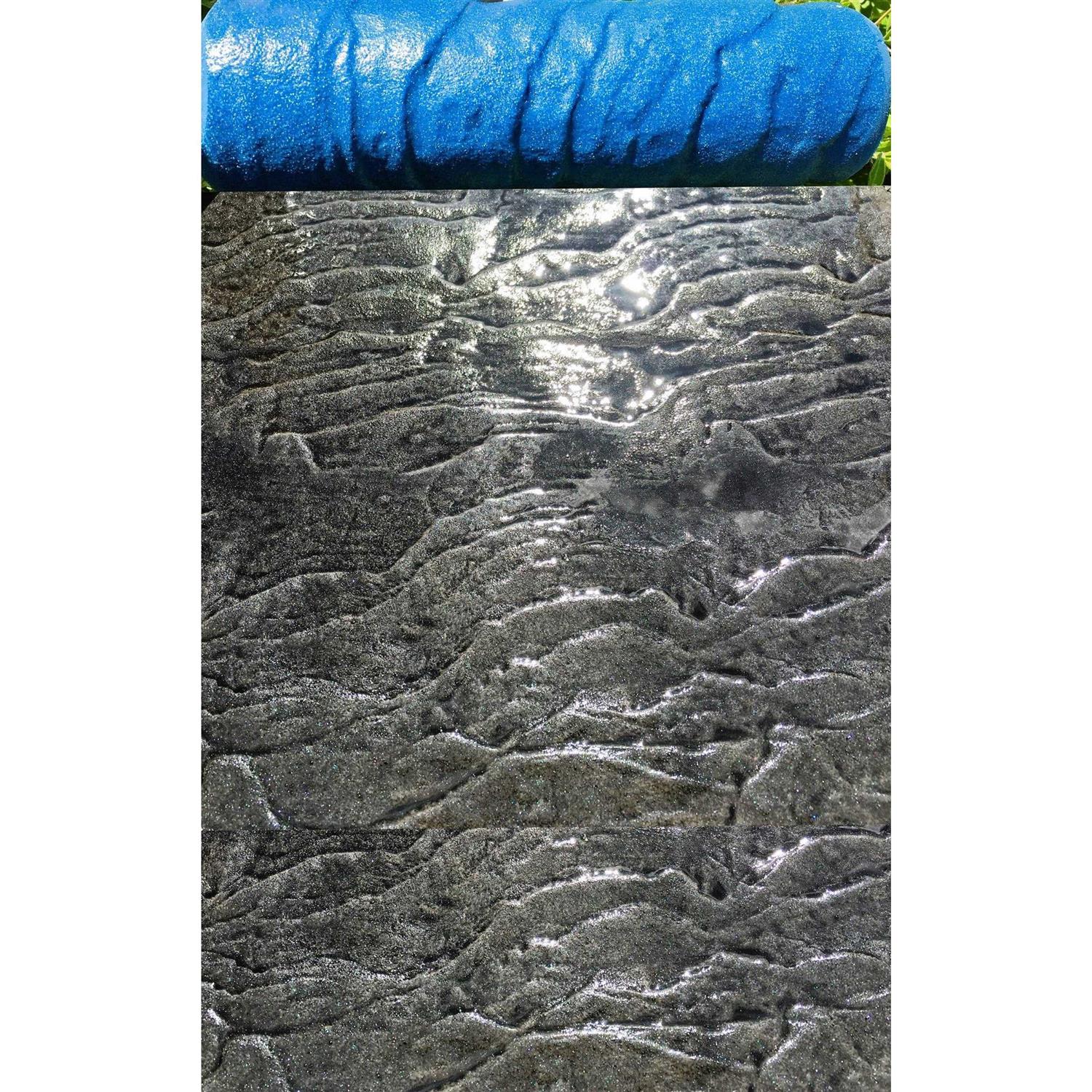 SBC Decorative Concrete Training and Products SBC Concrete Texture Roller stamp The Original Medium Italian Slate Concrete Texture Roller - Image 3