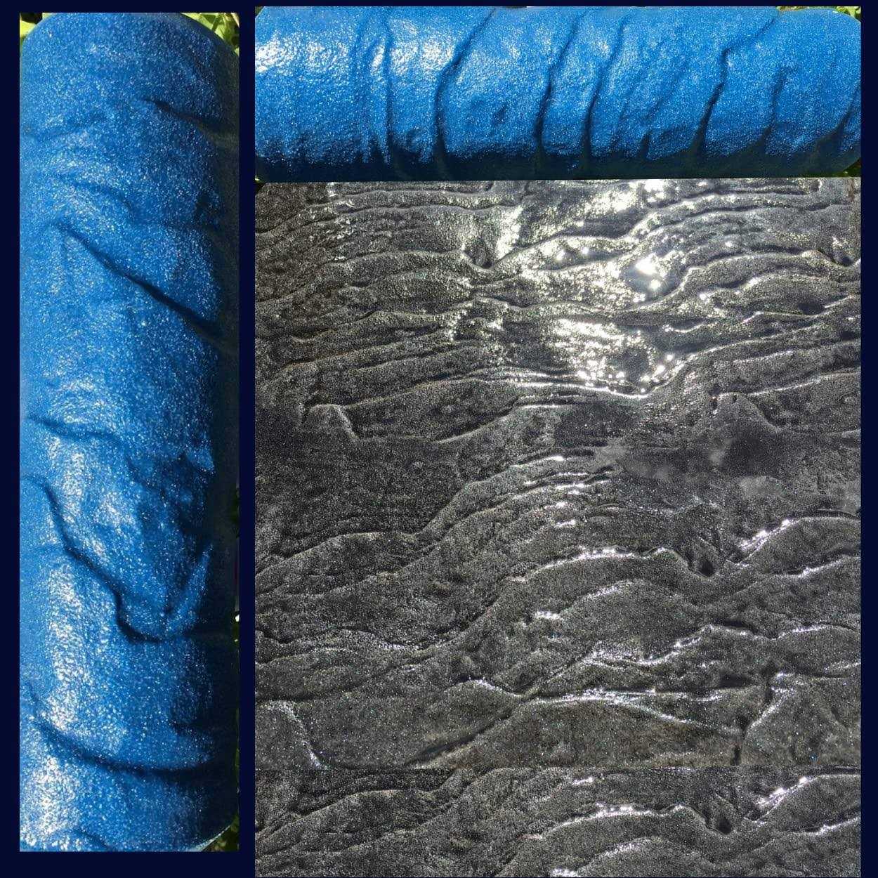 SBC Decorative Concrete Training and Products SBC Concrete Texture Roller stamp The Original Medium Italian Slate Concrete Texture Roller - Image 5