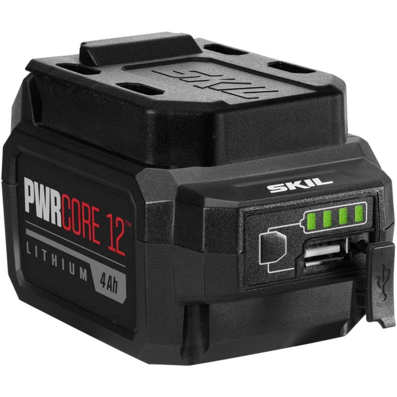 SKIL PWRCore 12 4.0Ah Lithium Battery with PWRAssist Mobile Charging BY519801 - Image 3