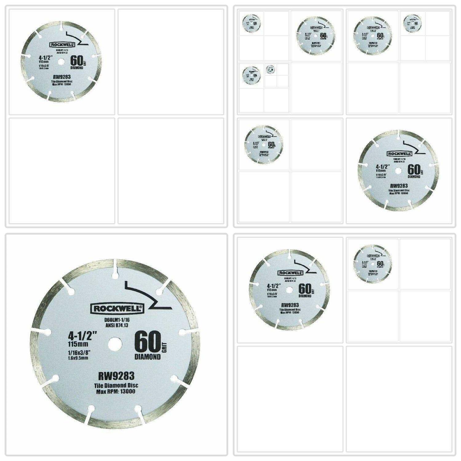 Rockwell RW9283 Circular Saw Blade 4-1/2 in Dia - Image 3