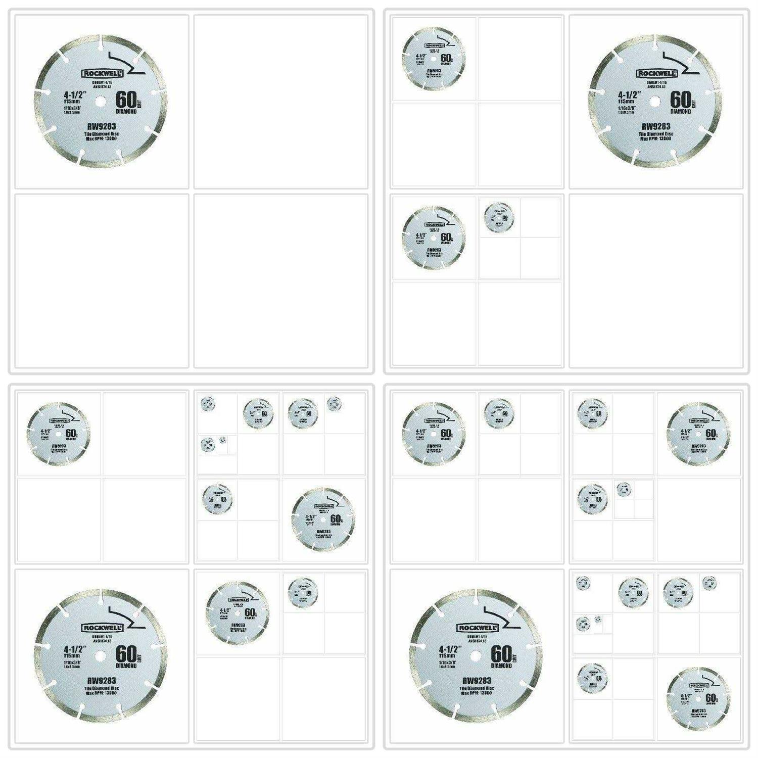 Rockwell RW9283 Circular Saw Blade 4-1/2 in Dia - Image 5