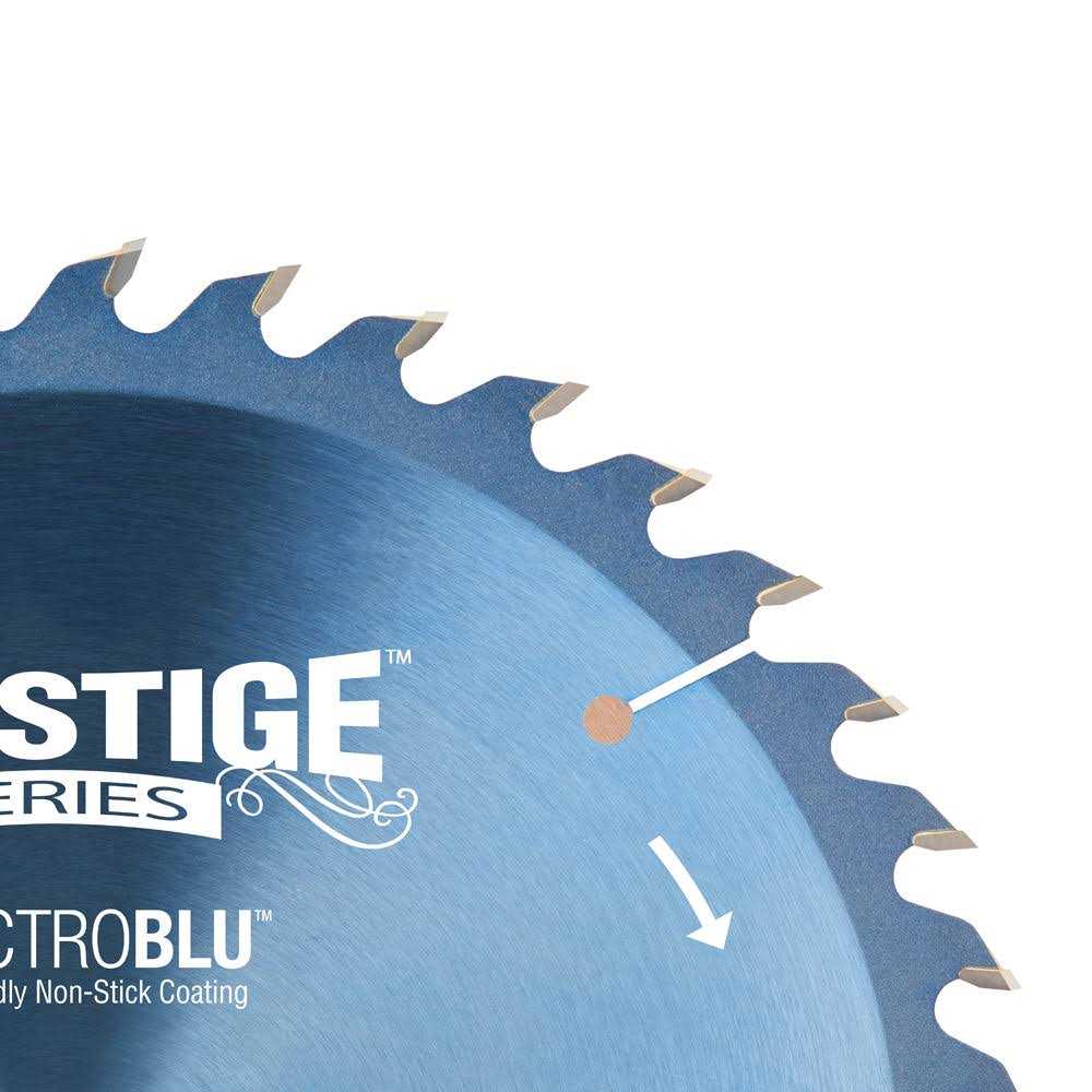 Amana PR1040C Electro-Blu Carbide Tipped Prestige 10 Inch Dia 40T ATB - Image 5