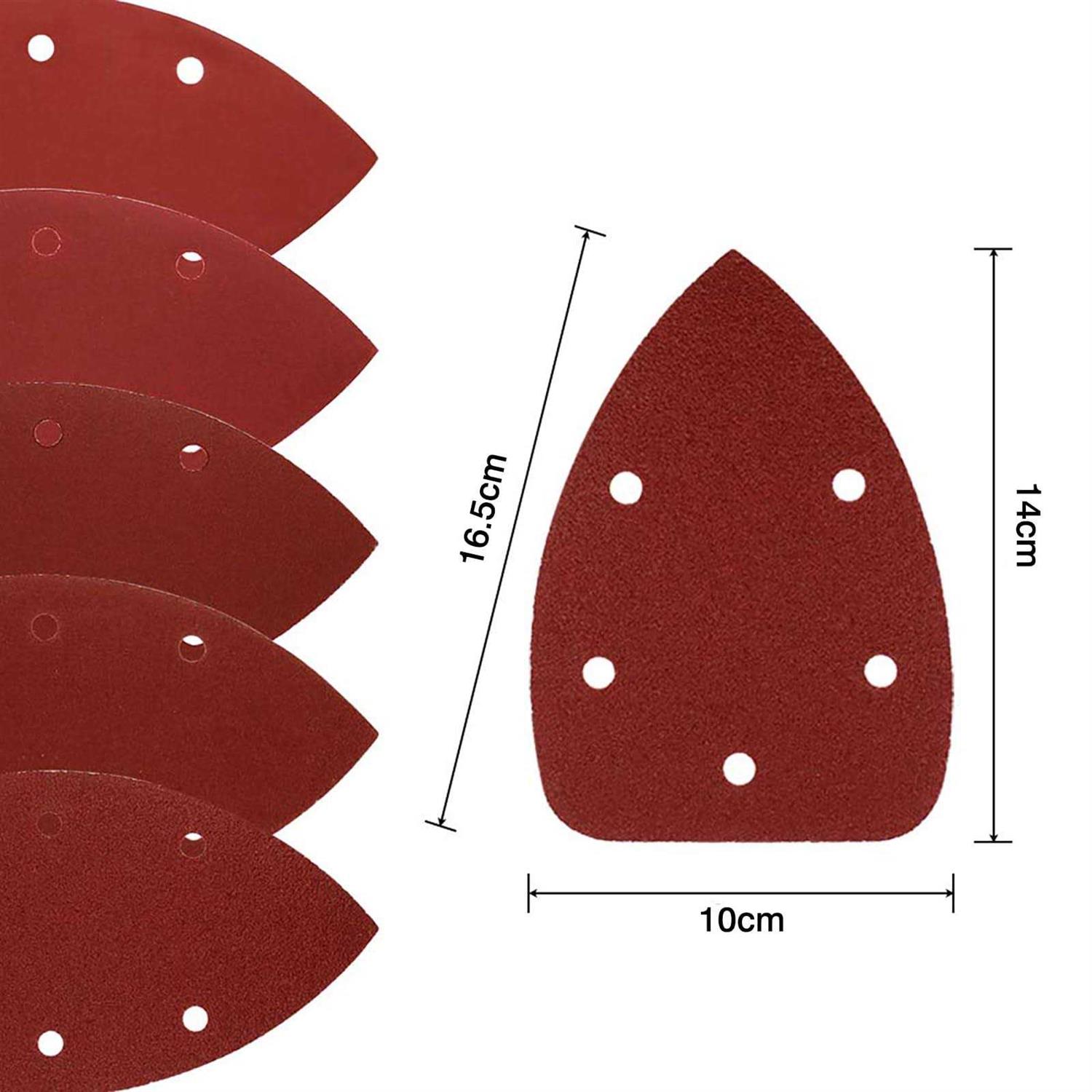 Coceca Mouse Detail Sander Sandpaper Sanding Paper Assorted Sanding Pads 40 80 120 180 240 Grits - Image 3