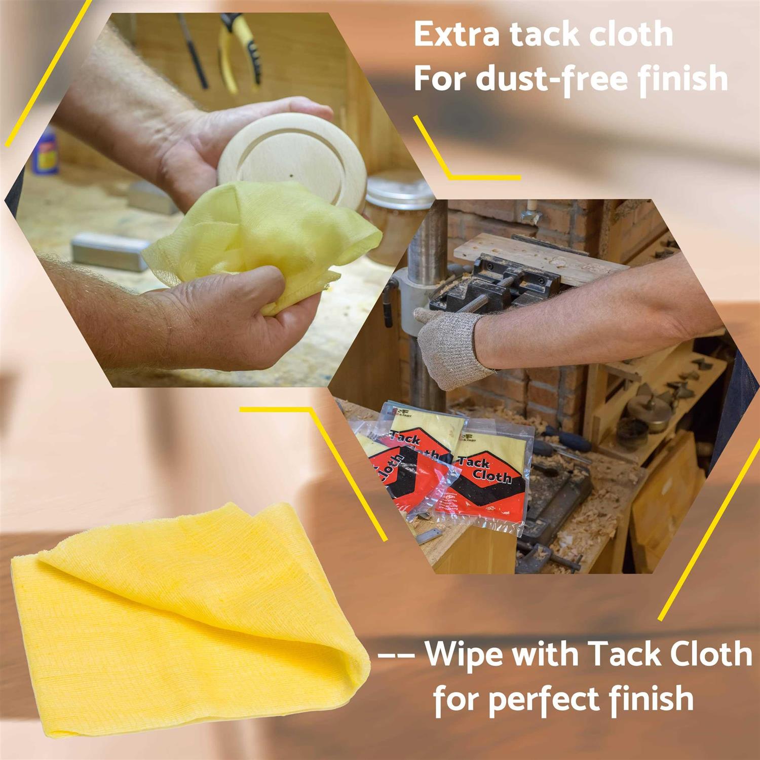 S&F stead & fast Black and Decker Sander replacement Pads 220 Grit Sandpaper 50 pcs - Image 3