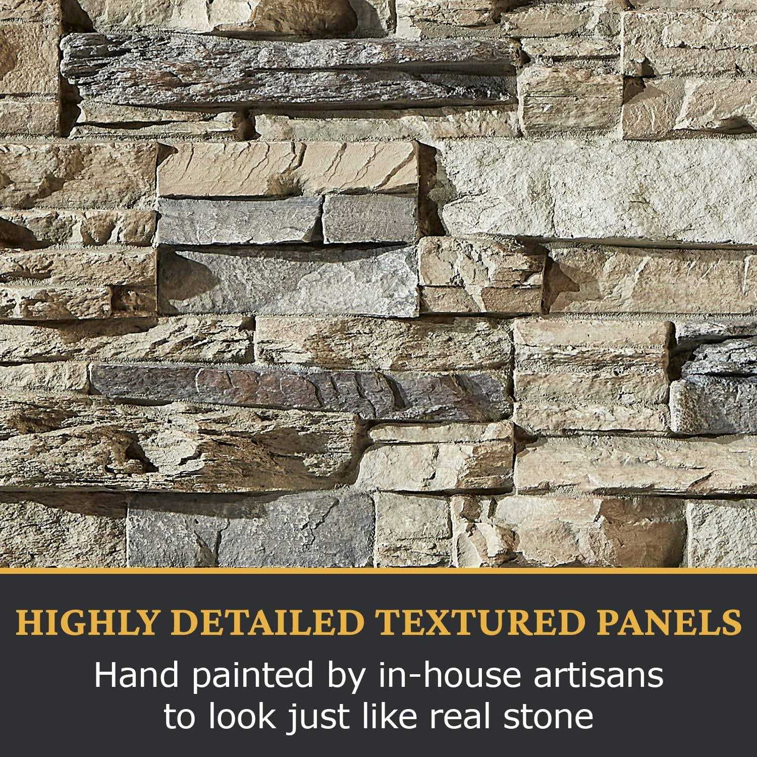 AZ Faux High-Density Polyurethane Faux Stone Wall Covering Panels for Interior and Exterior Decor - Image 3