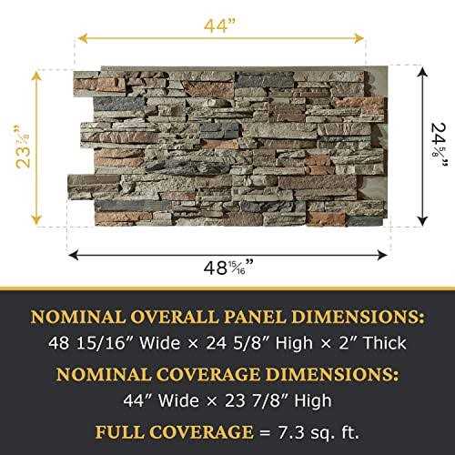 AZ Faux High-Density Polyurethane Faux Stone Wall Covering Panels for Interior and Exterior Decor - Image 4