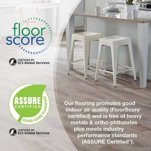 Lifeproof Alexandria Oak 8.7 in. W x 47.6 in. L Luxury Vinyl Plank Flooring - Image 5