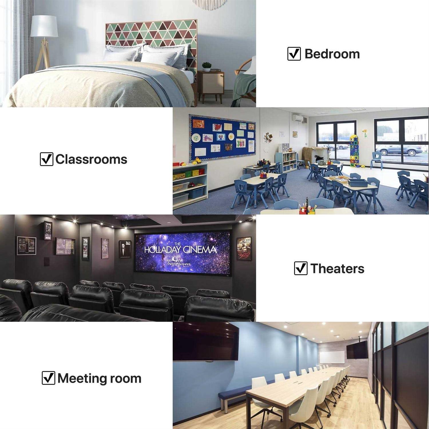 Soundproof Wall Panels Kuchoow Acoustic Panels Self-Adhesive 12 Pack Acoustic Wall Panels High Density - Image 5