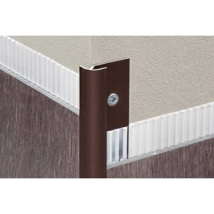 Schluter Vinpro-RO Bullnose 13/64in. Aluminum Brushed - Image 5