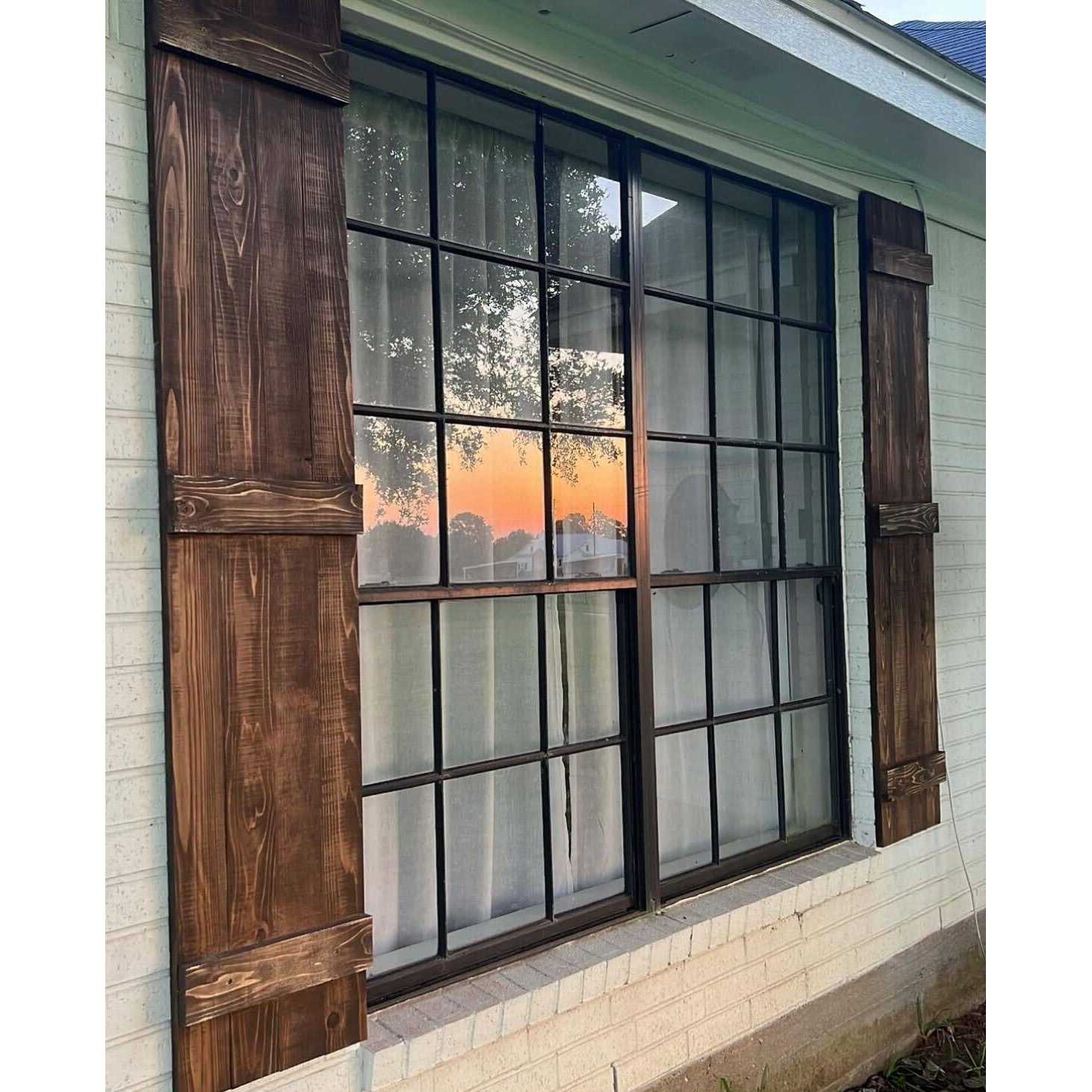 Dogberry 14 Board Batten Exterior Shutters - Image 3