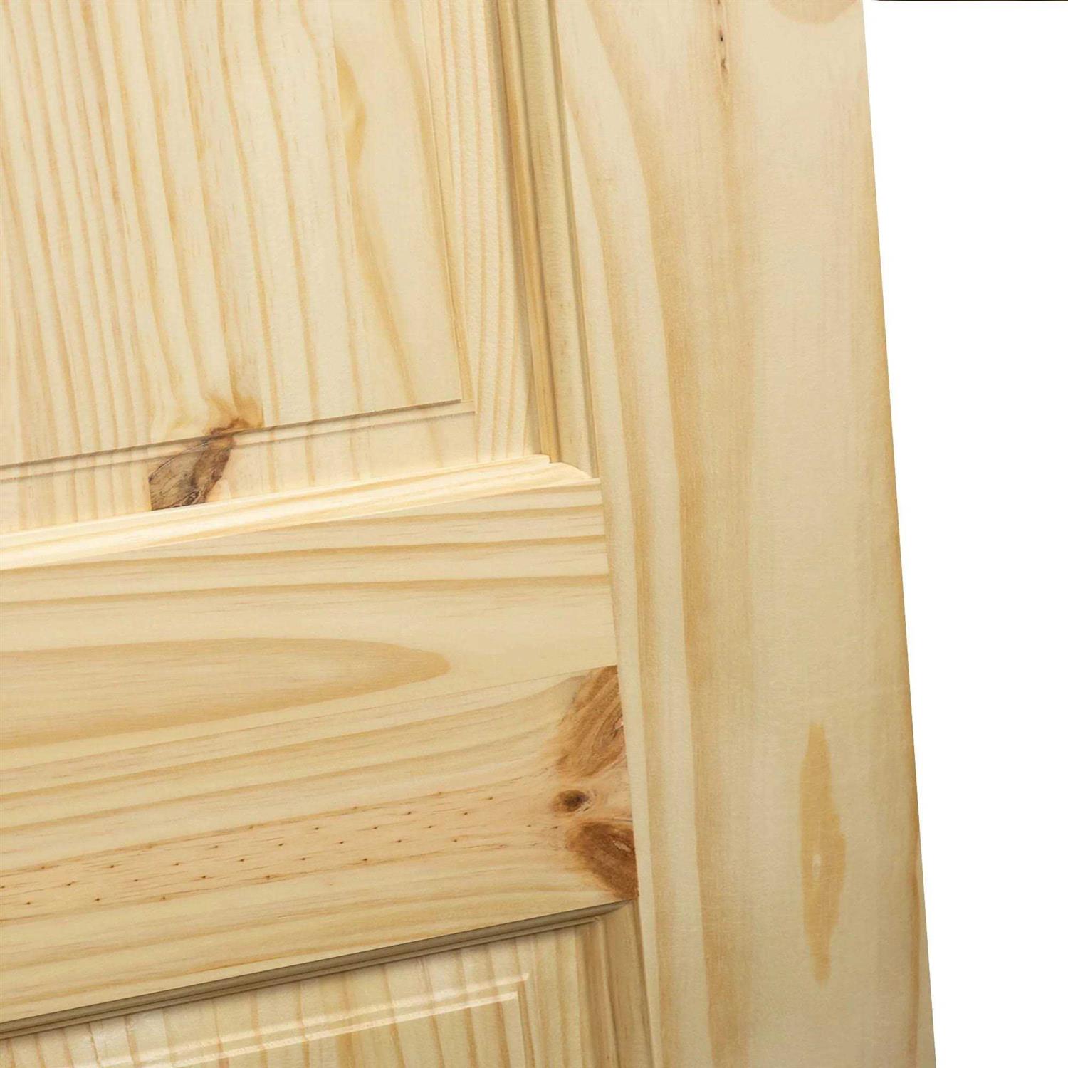 Kimberly Bay Paneled Solid Wood Unfinished Colonial Standard Door - Image 3