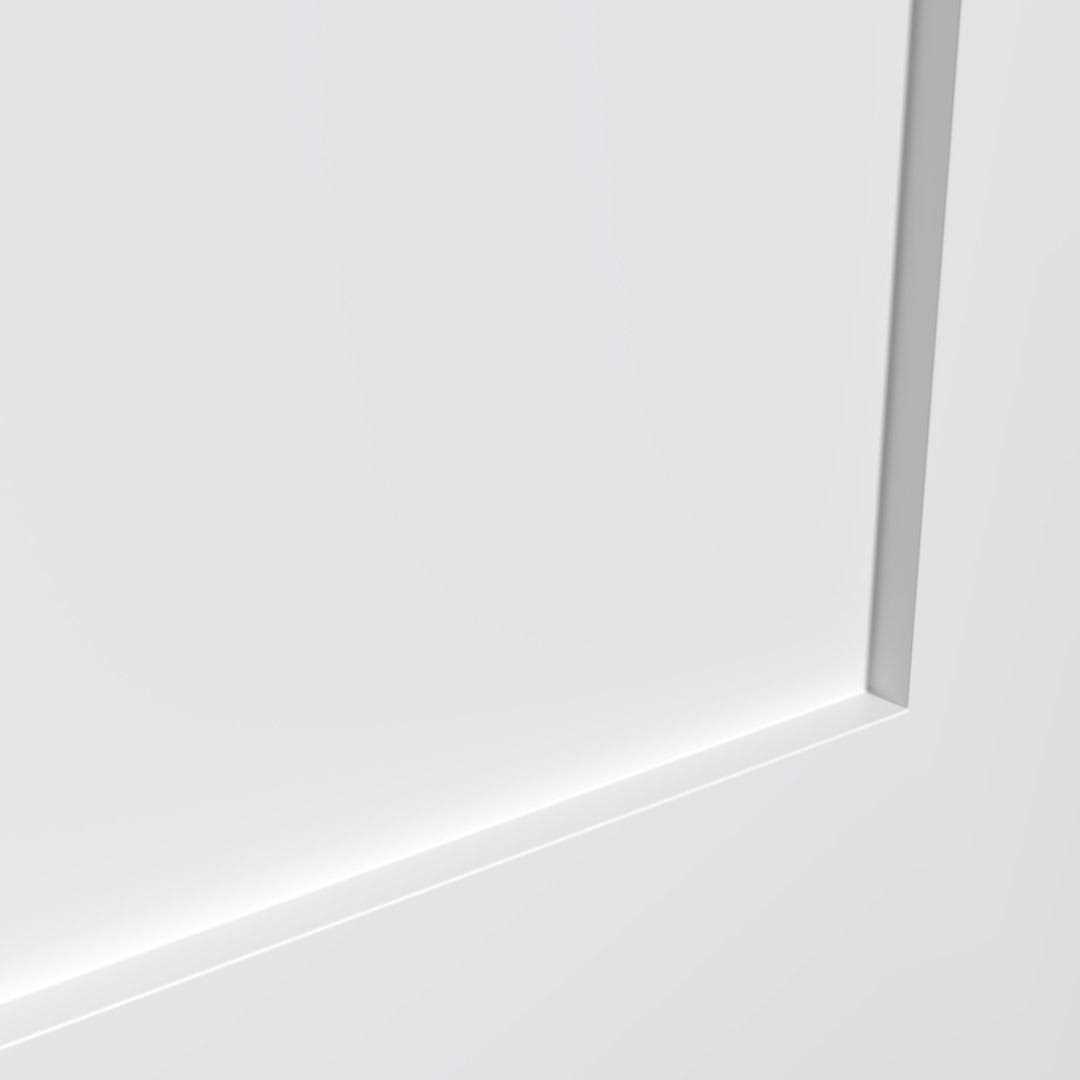 Camaflexi Homestead 18 x 80 5 Panel Solid Core White Primed Pine Wood and Manufactured Wood Interior Door Slab 5PP18 - Image 3