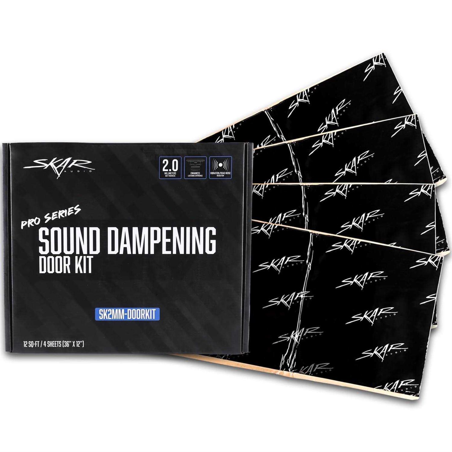 Skar Audio Pro Series 12 Sq Ft Sound Deadening Door Kit SK2MM-DOORKIT - Image 3