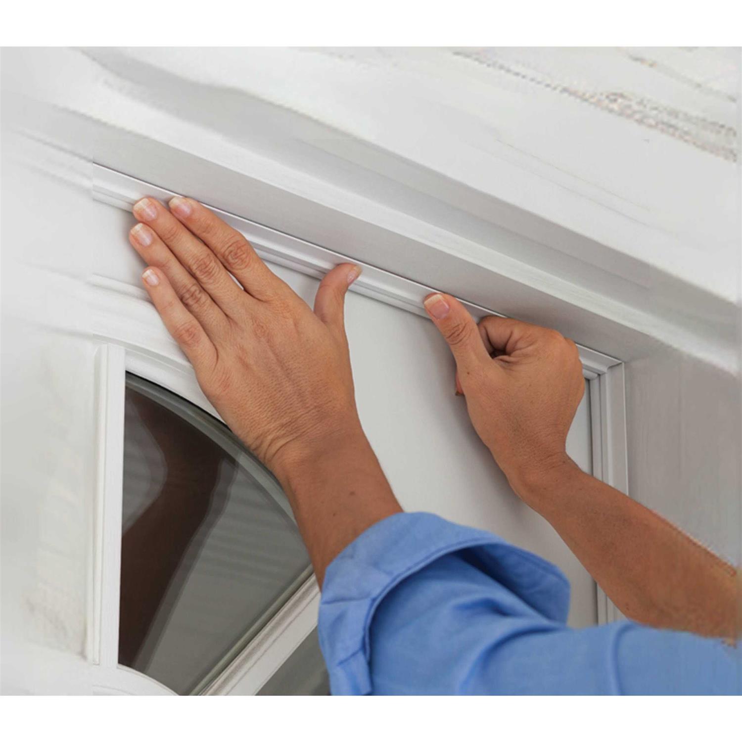 M-D White Cinch Tops & Sides Door Seal - Image 3