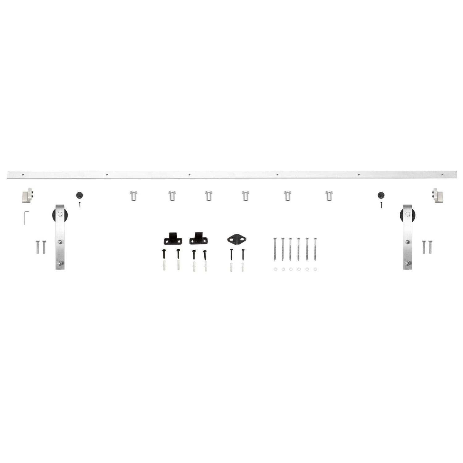 Miseno Bent Strap Barn Door Hardware Kit - Image 4