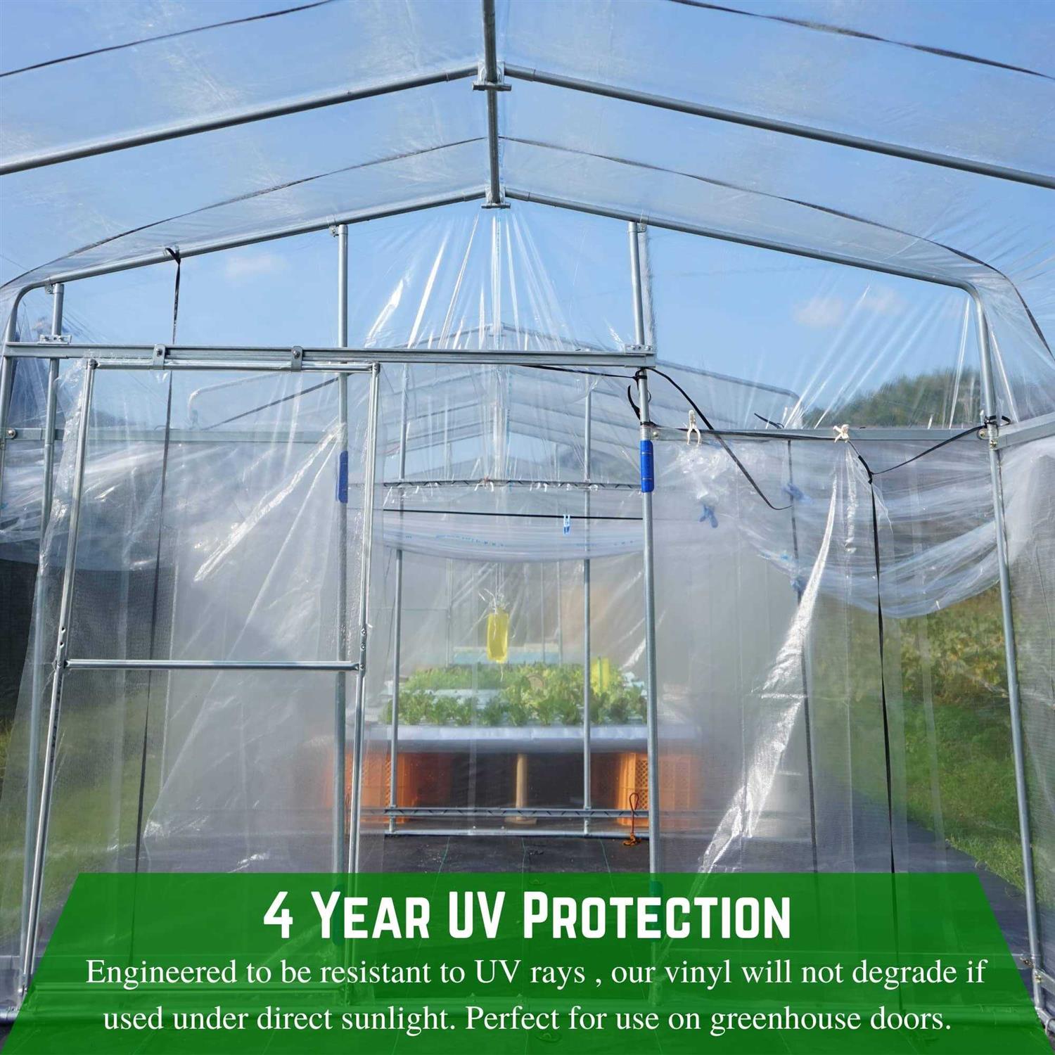Farm Plastic Supply Clear Vinyl Sheeting 15 Mil - Vinyl Plastic Sheeting - Image 4