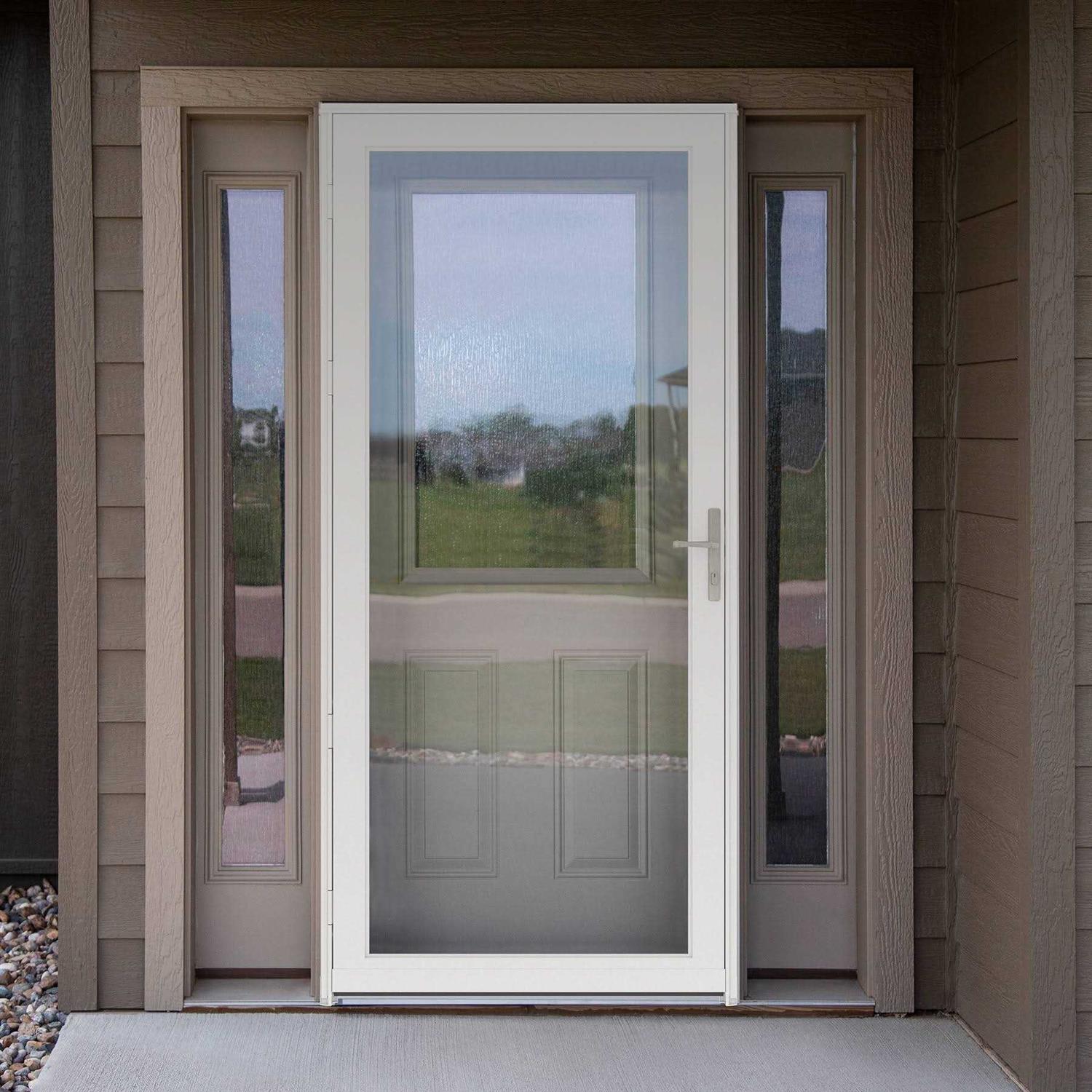 Larson 36-inch White Classic View Storm Door - Image 3