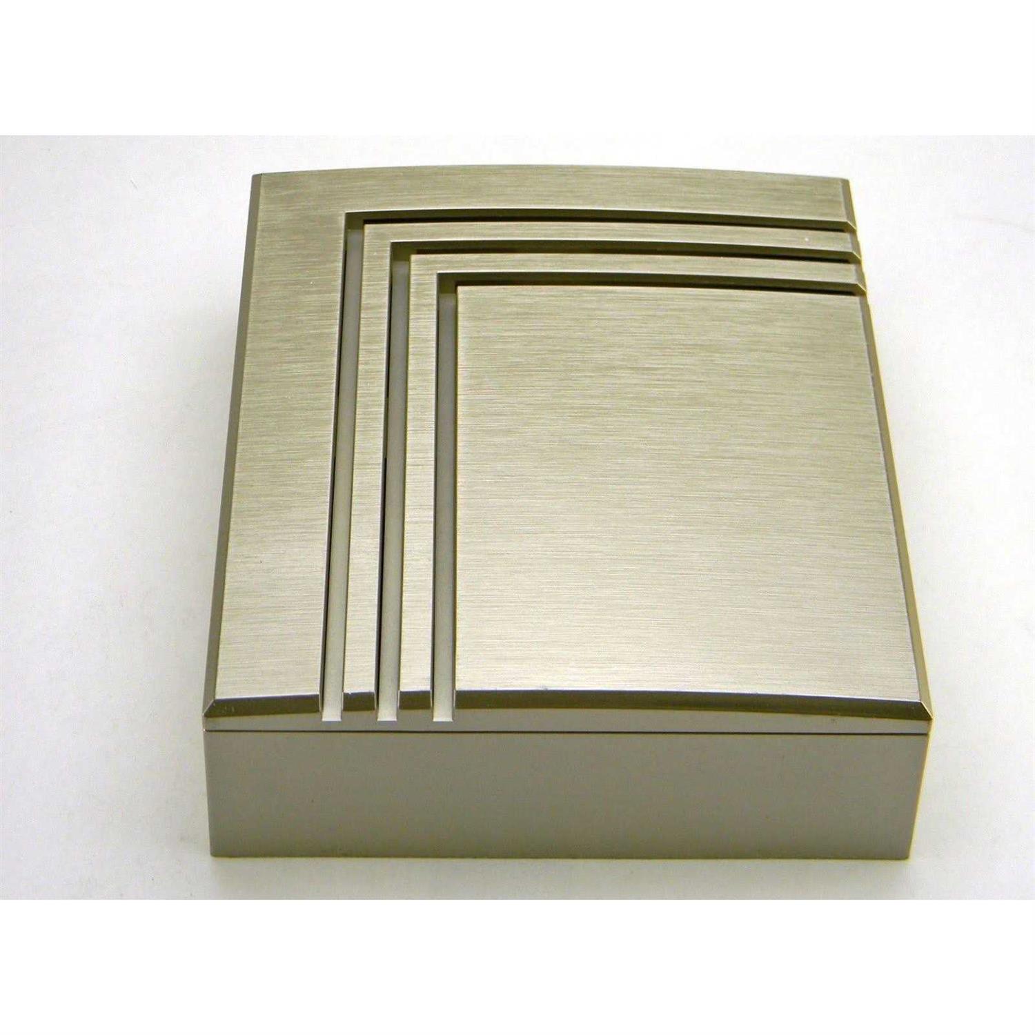 Hampton Bay Brushed Nickel Wireless Wired Door Bell - Image 3