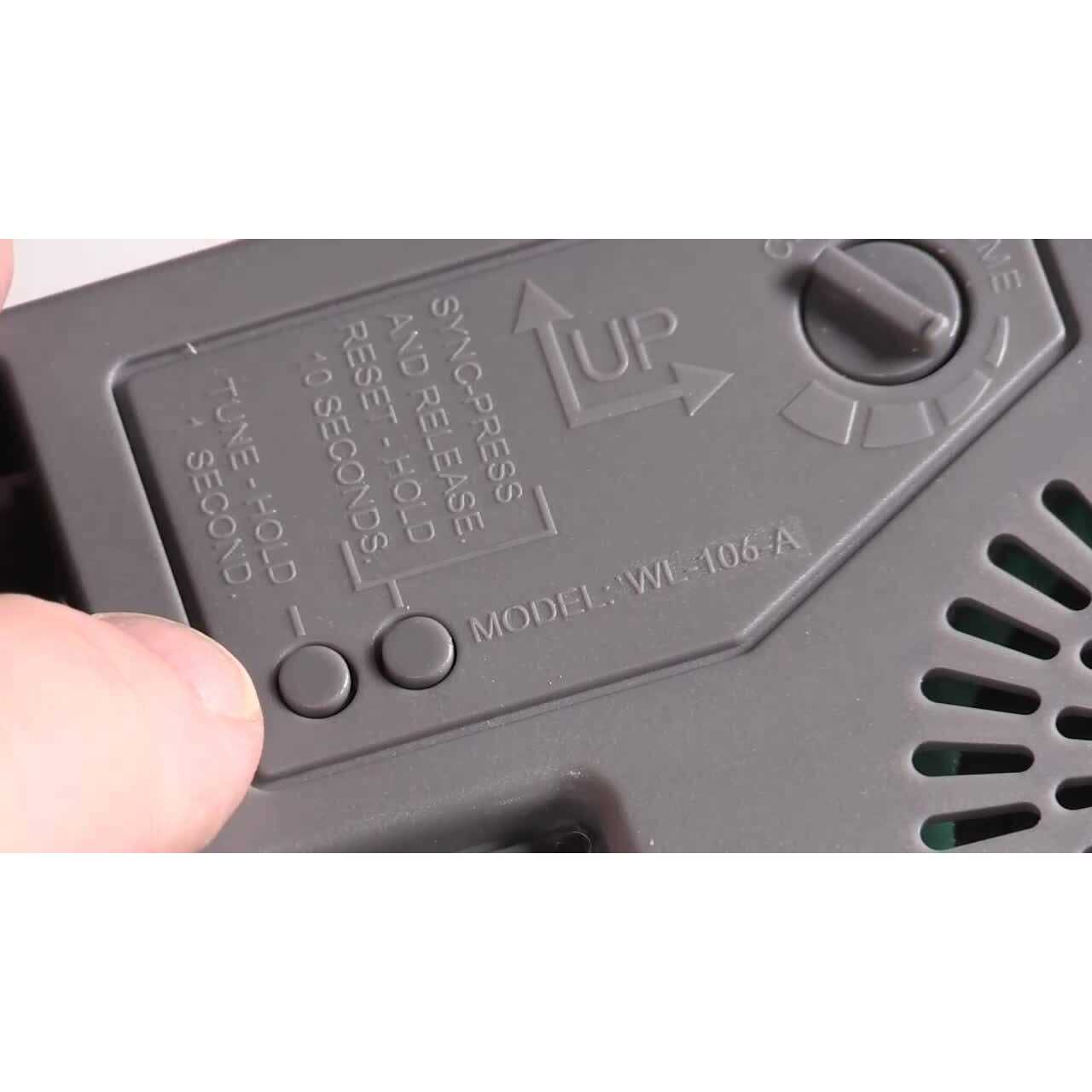 Hampton Bay Brushed Nickel Wireless Wired Door Bell - Image 4