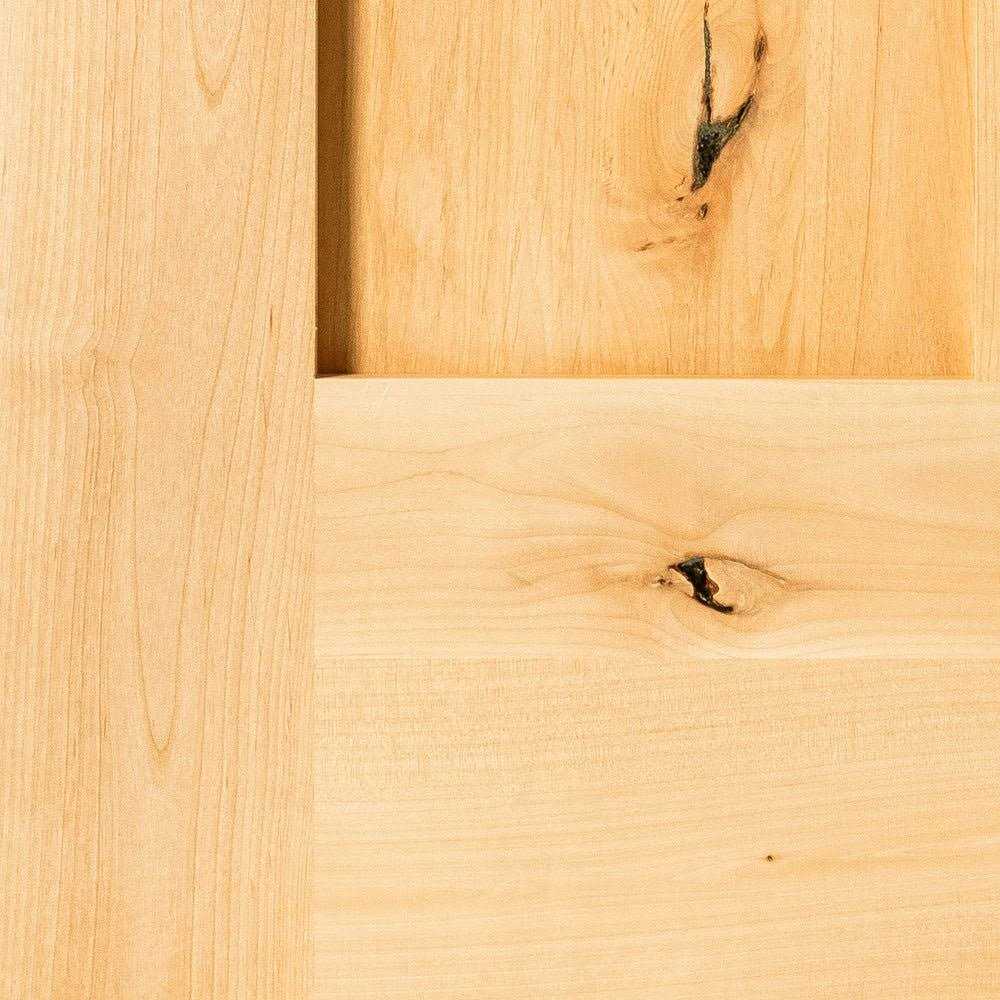 Krosswood Knotty Alder 3 Panel Craftsman Krosswood - Image 4