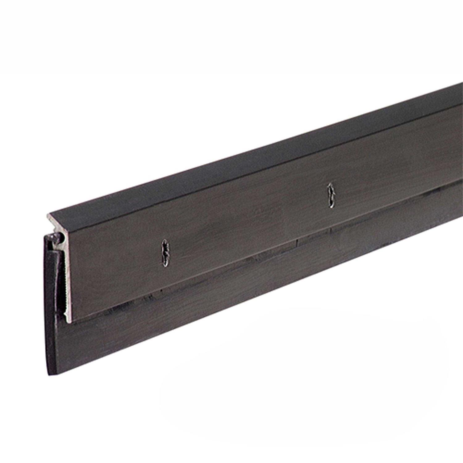 M-D Building Products EPDM 48 in. Bronze Commercial Grade Door Sweep 69609 - Image 4