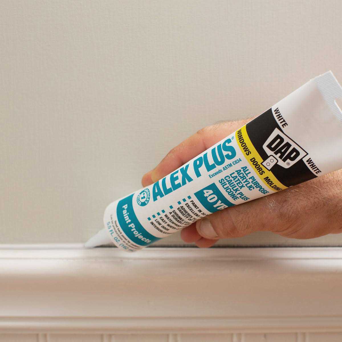 Dap Alex Plus Acrylic Latex Caulk Silicone - Image 5
