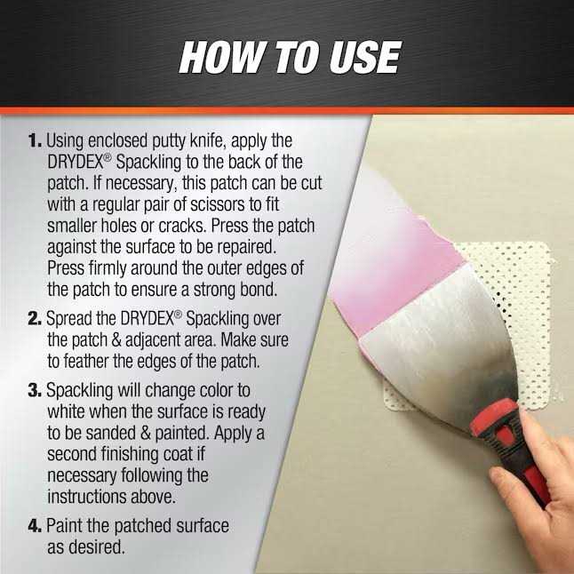 DAP DryDex Wall Repair Patch Kit - Image 3