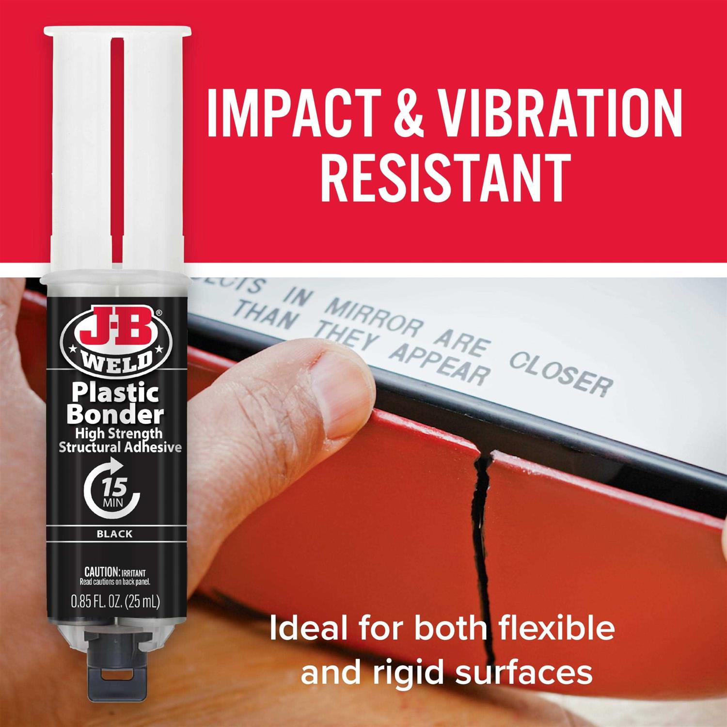 J-B Weld Plastic Bonder Syringe 50139 - Image 4