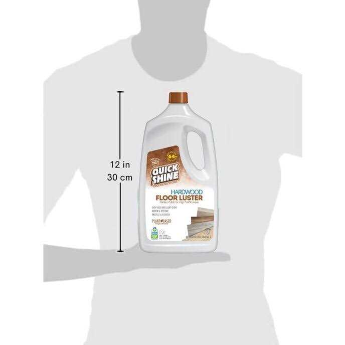 Quick Shine High Traffic Hardwood Floor Luster and Polish - Image 4