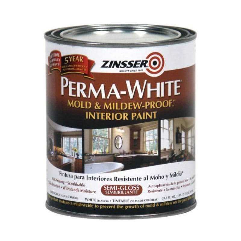 Zinsser Perma-White Mold & Mildew-Proof Interior Paint - Image 3