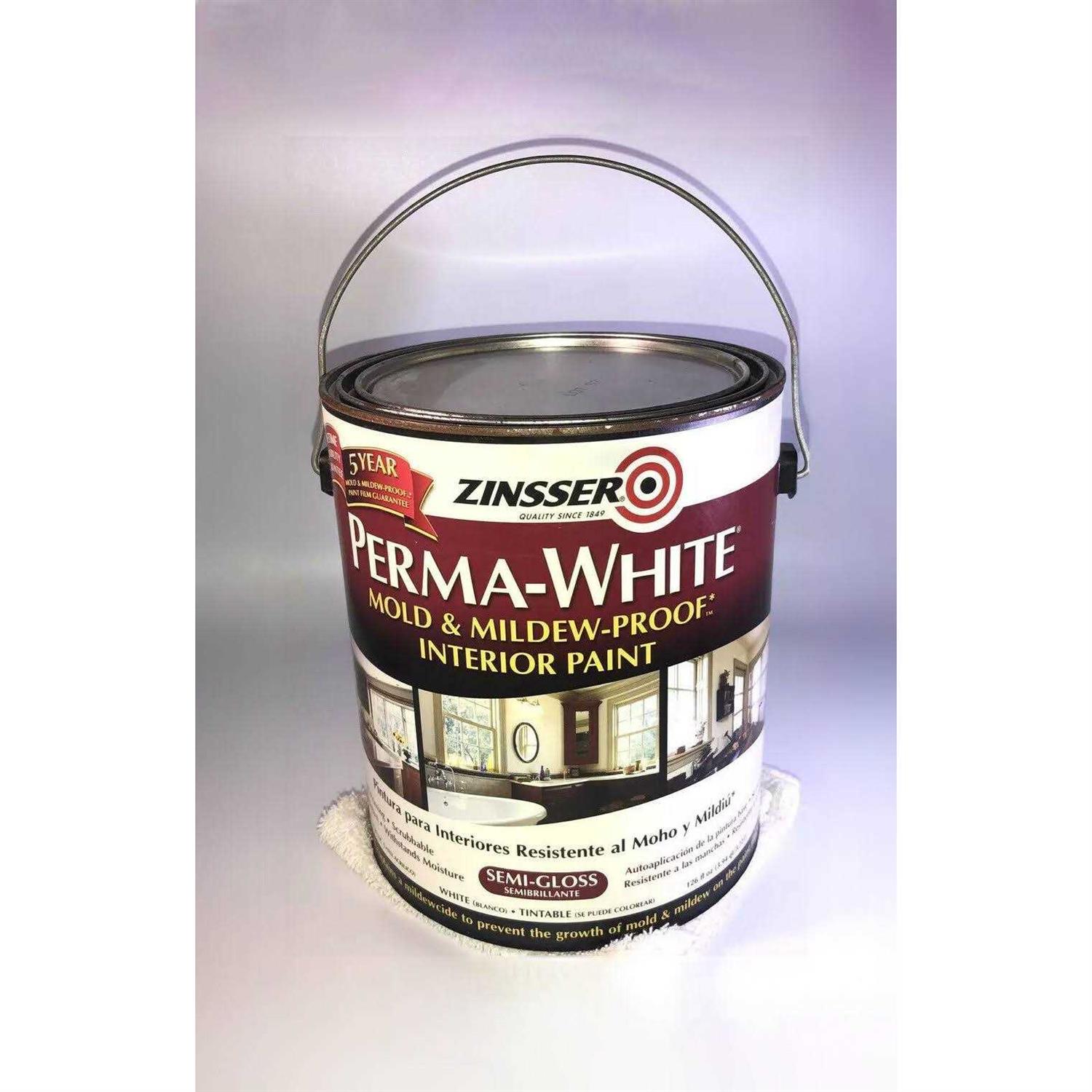 Zinsser Perma-White Mold & Mildew-Proof Interior Paint - Image 5