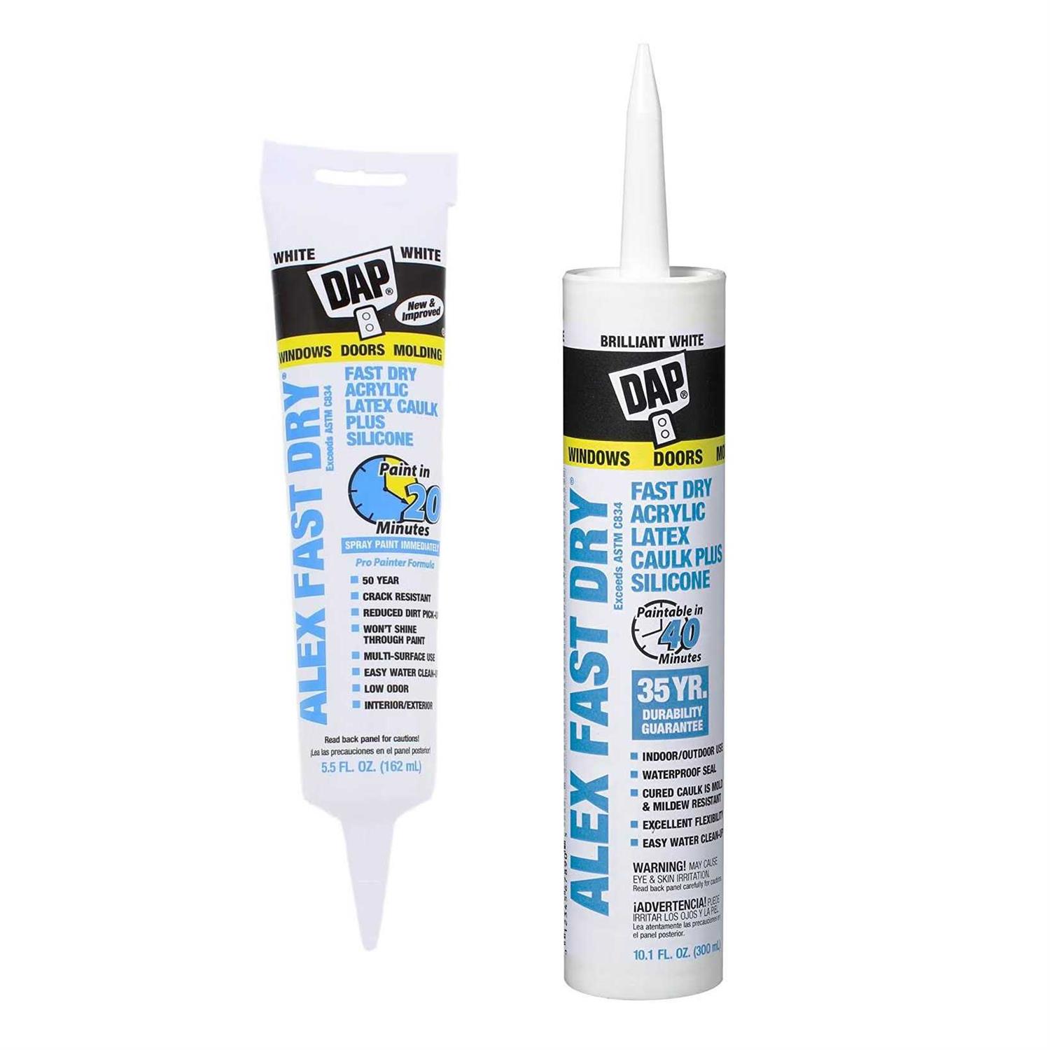 Dap Alex Fast Dry Acrylic Latex Caulk - Image 3