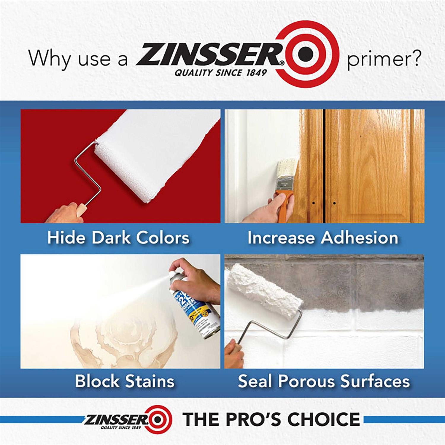 Zinsser 3504 Cover Stain Primer Sealer - Image 5