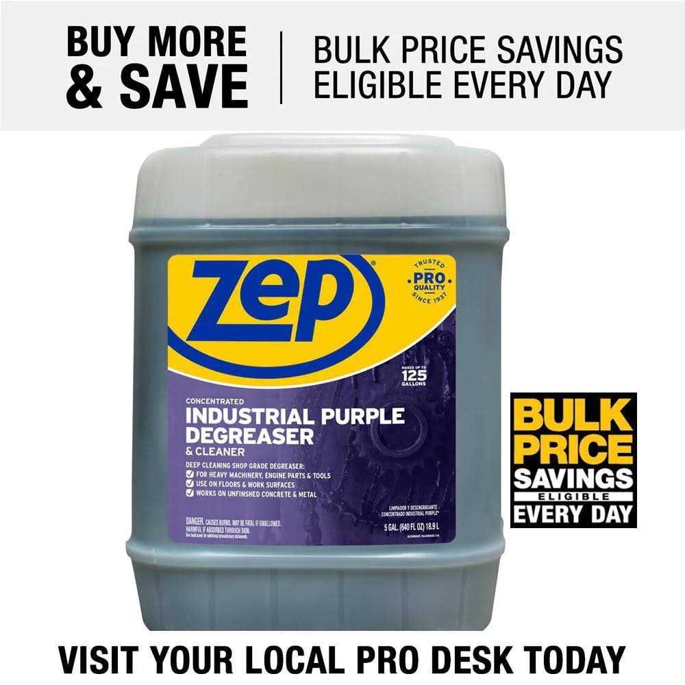 Zep Industrial Purple Cleaner & Degreaser - Image 4