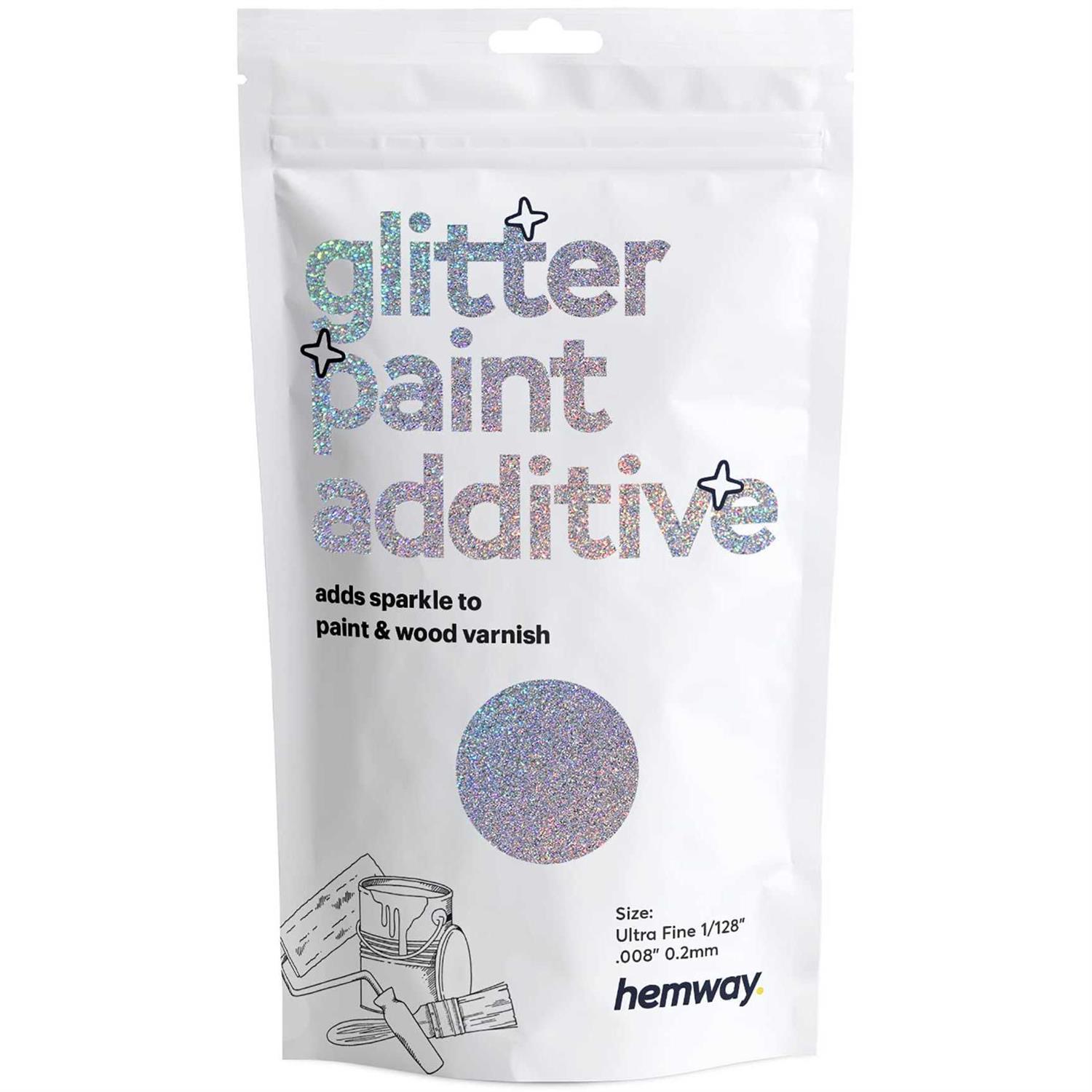 Hemway Glitter Paint Additive Crystals for Acrylic Emulsion Paint