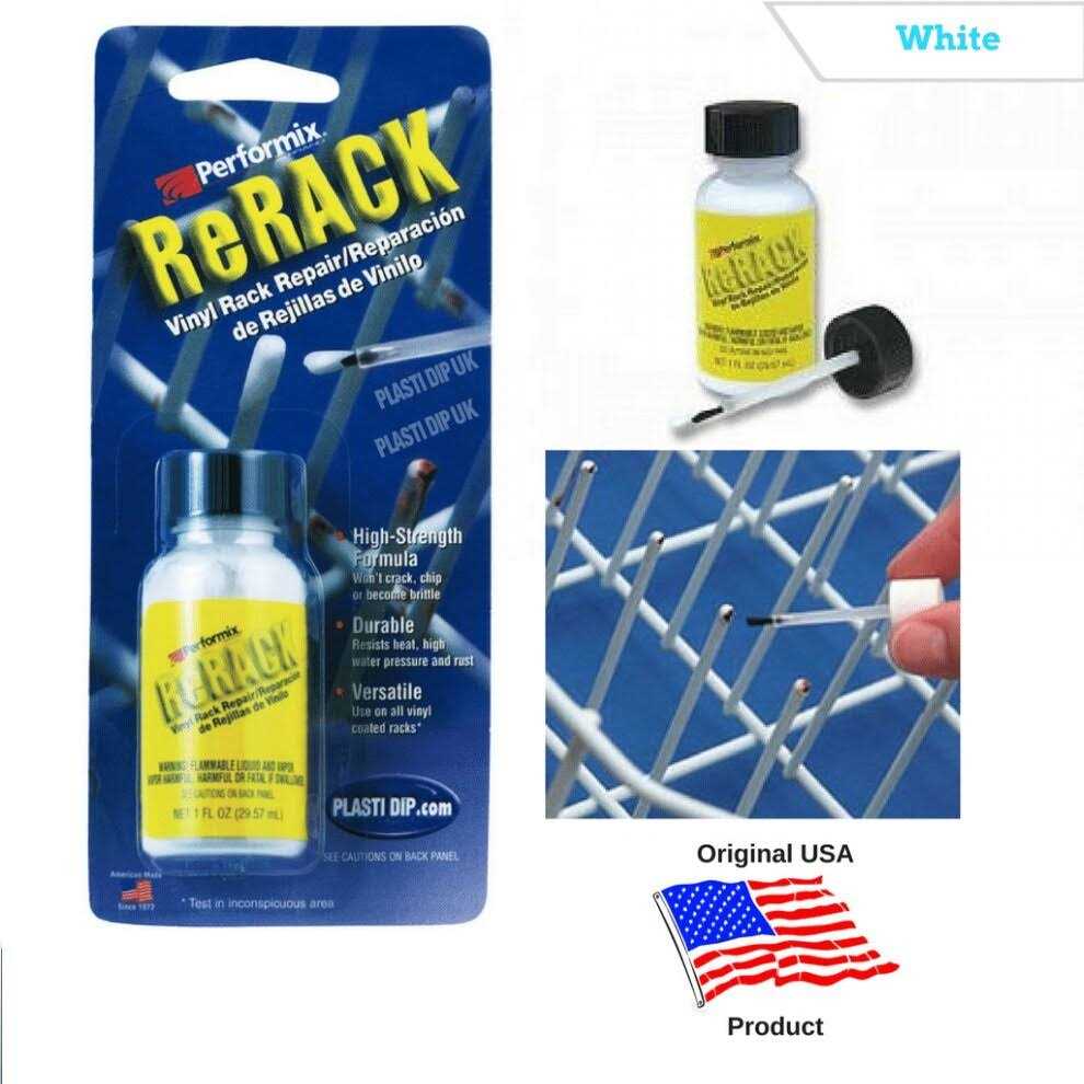 Rerack Dishwasher Vinyl Rack Repair Coating White - Image 5