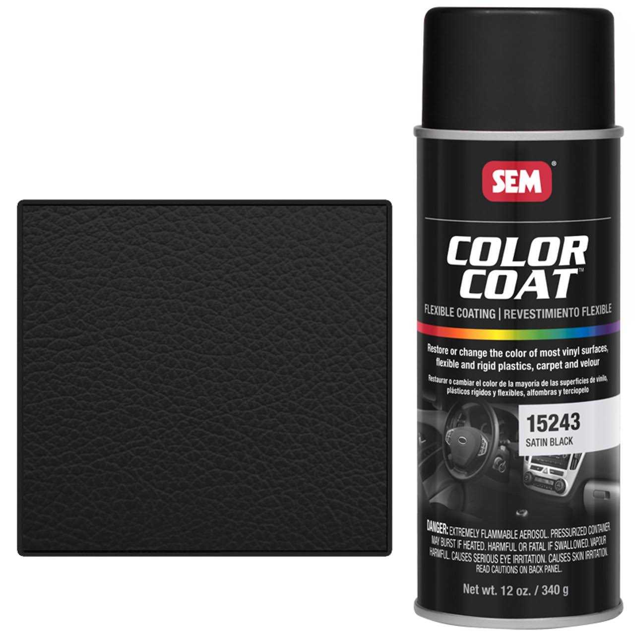 SEM 15243 Color Coat Satin Black - Image 4