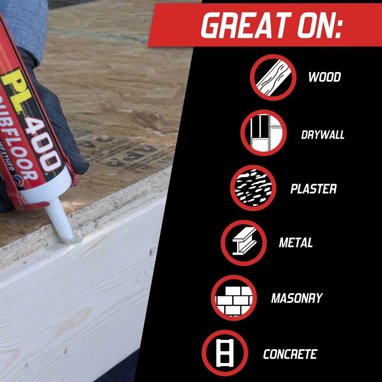Loctite PL 400 Subfloor Adhesive - Image 3