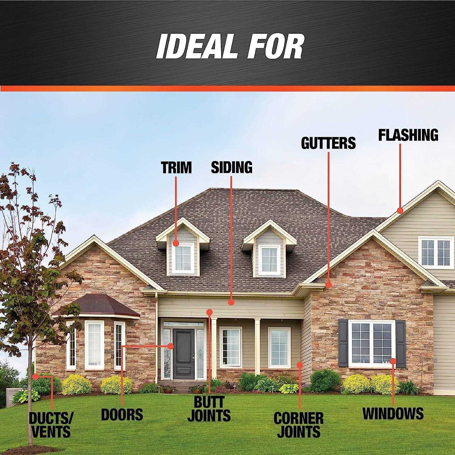 DAP AMP 9-oz Crystal Clear Paintable Advanced Sealant Caulk - Image 3