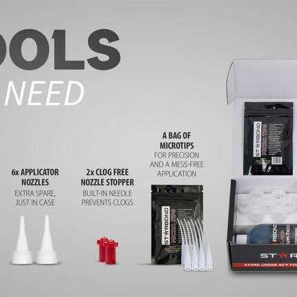 Starbond Black Medium-Thick CA Glue KBL-500 - Image 4