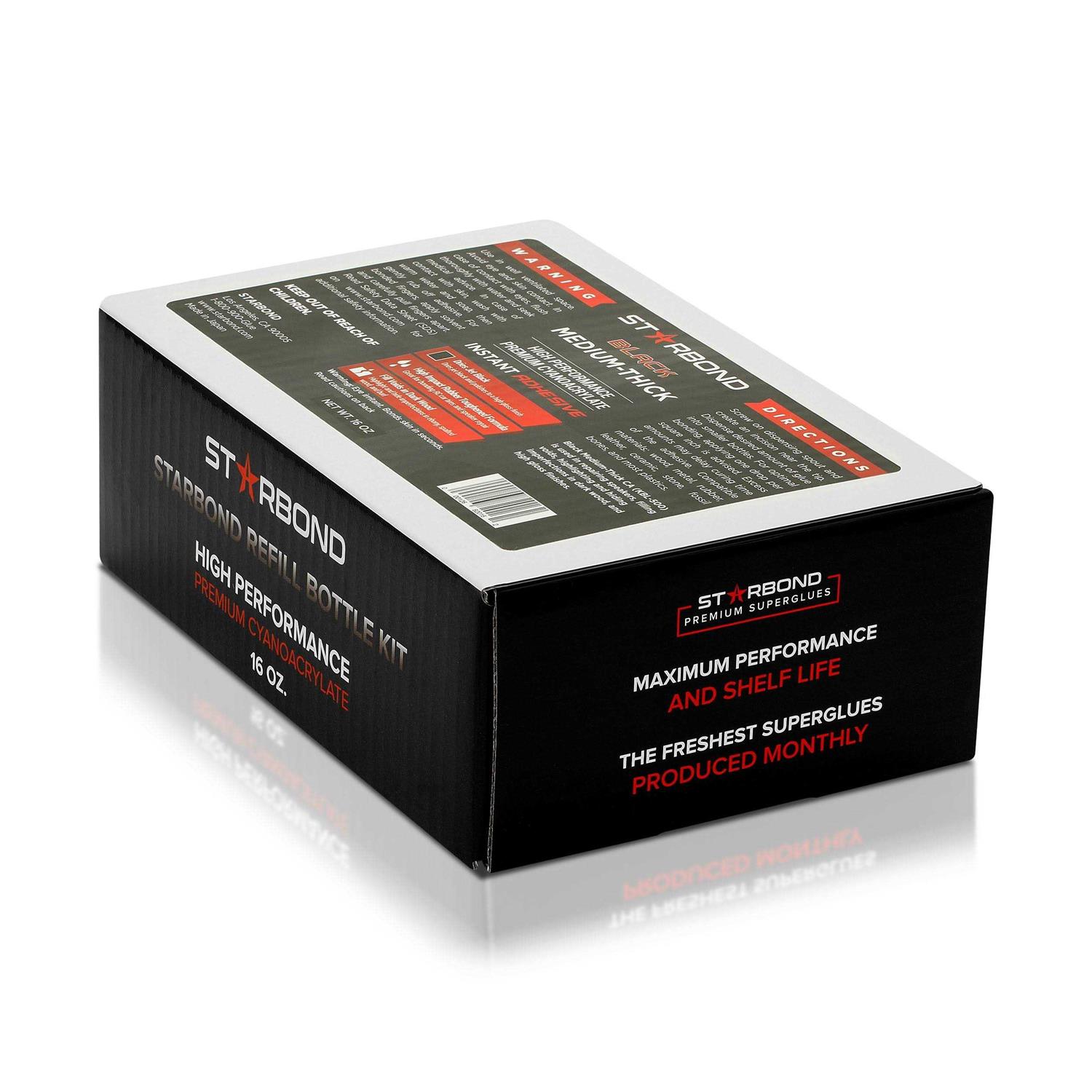 Starbond Black Medium-Thick CA Glue KBL-500 - Image 5