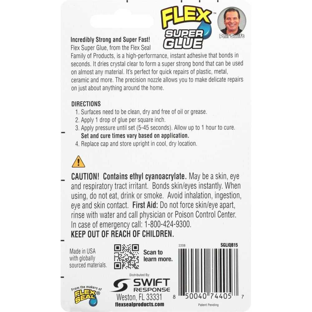 Flex Seal Super Glue Liquid - Image 5