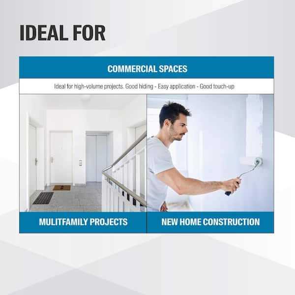 MULTI-PRO 1 gal Flat Interior Paint - Image 2