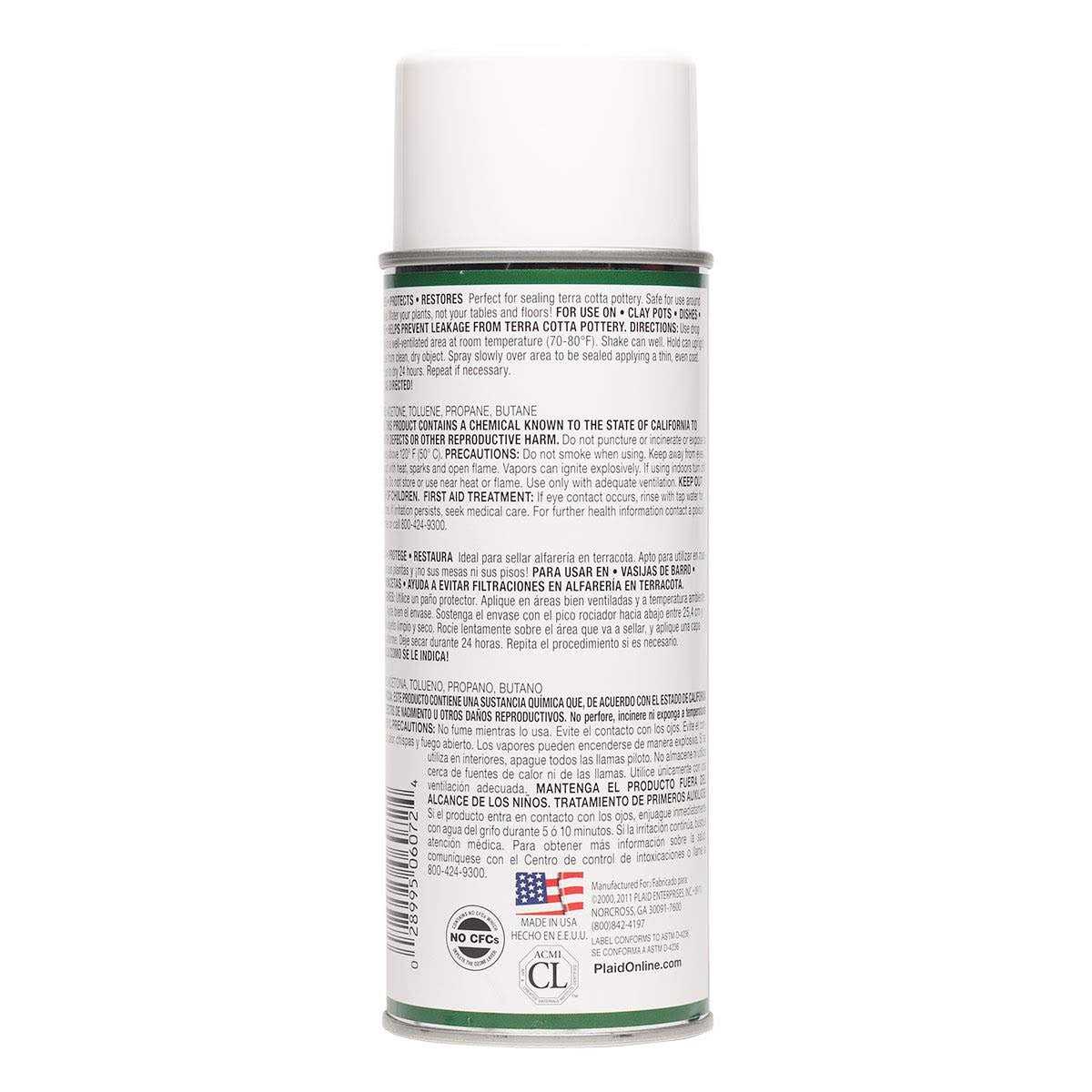 Plaid Clay Pot Sealer 6072 - Image 3