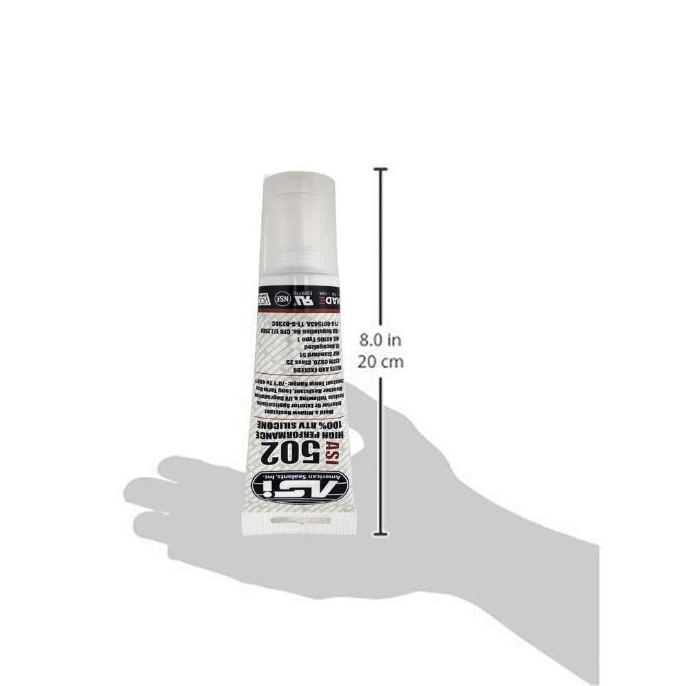 ASI 502 Food Grade 100% RTV Silicone Sealant - Image 5