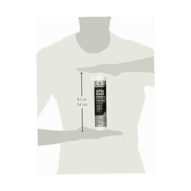 Permatex Ultra Black RTV Silicone Gasket Maker 24105 - Image 4